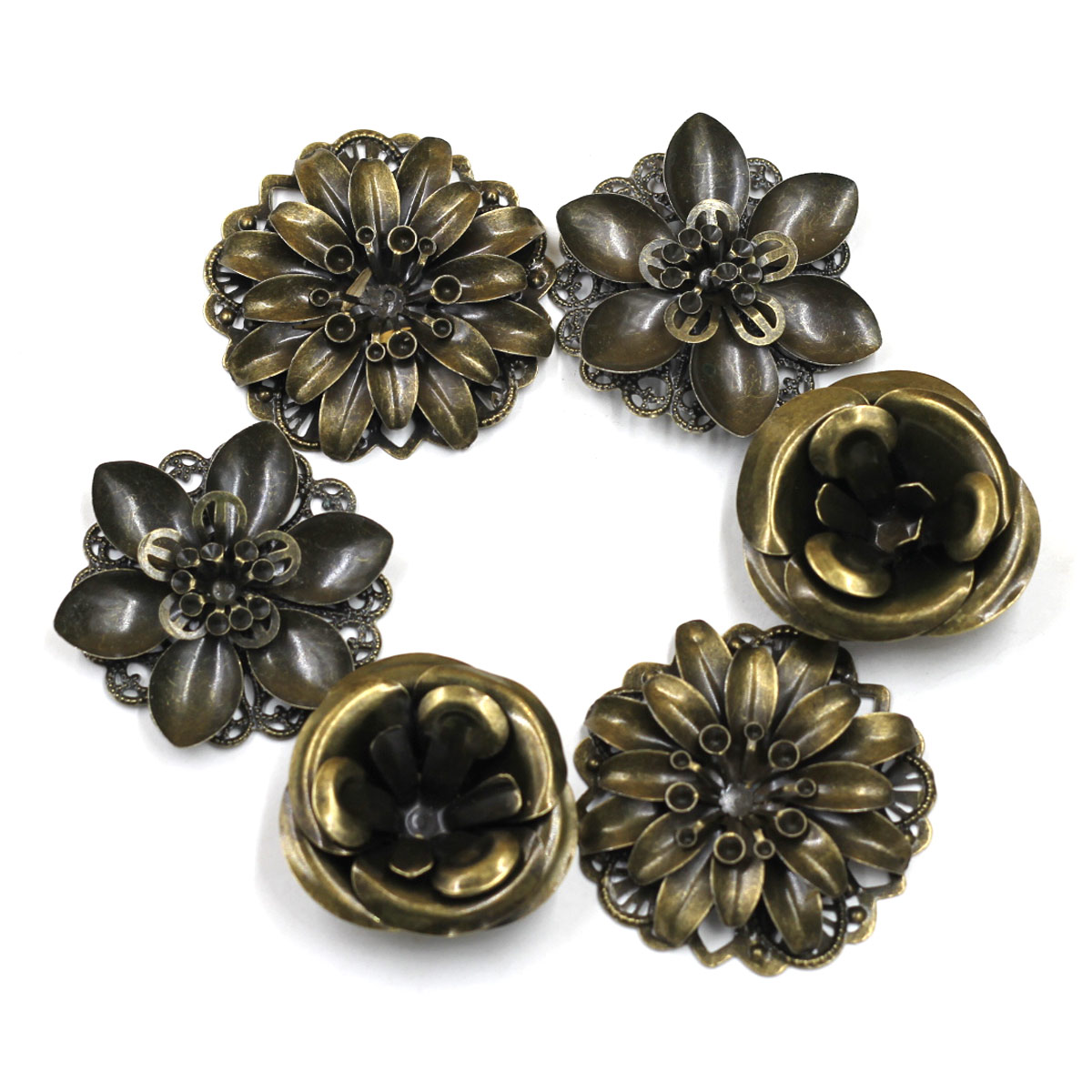 Embellish Craft - 6 pezzi di abbellimenti combinati con