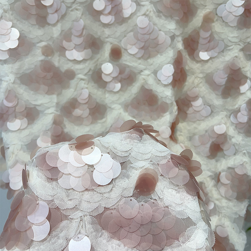 Crystal Mesh Fabric - Panno di base a rete Tessuto