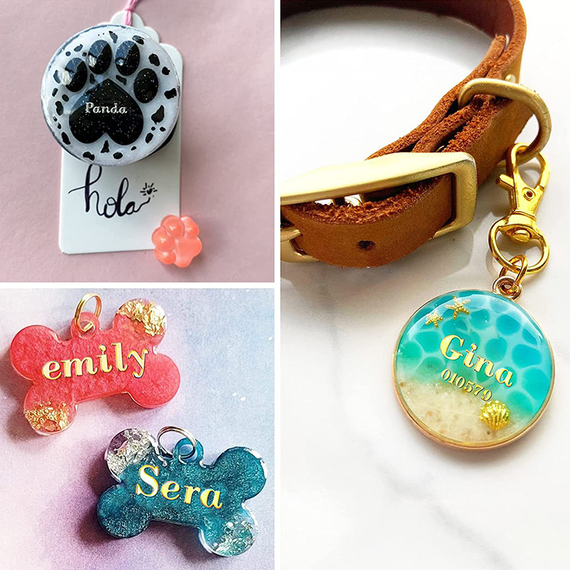 Embellish Craft - 2 Pezzi di Lettere Decorative in