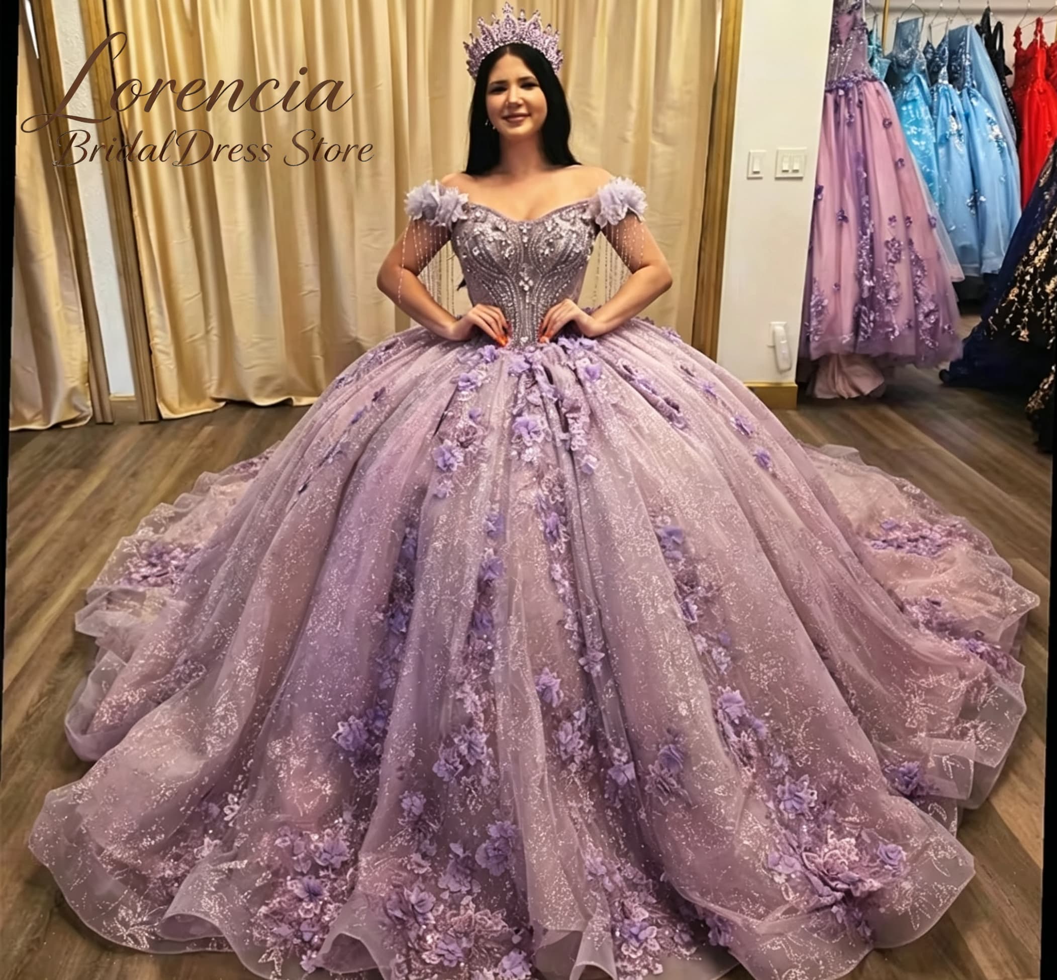 Abiti da Quinceañera Personali - Applique Patch Flower recensione e prezzo
