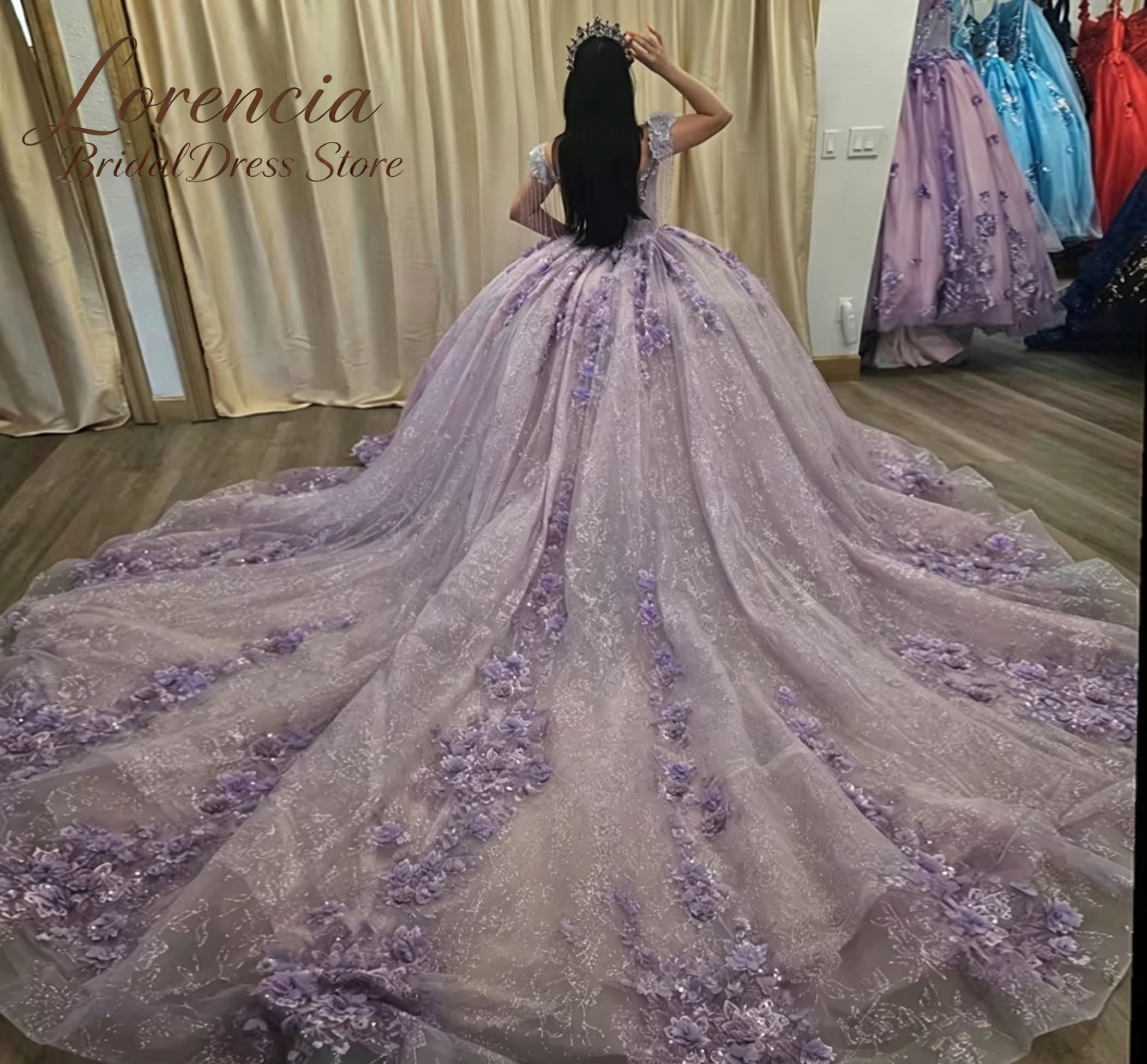 Abiti da Quinceañera Personali - Applique Patch Flower recensione e prezzo