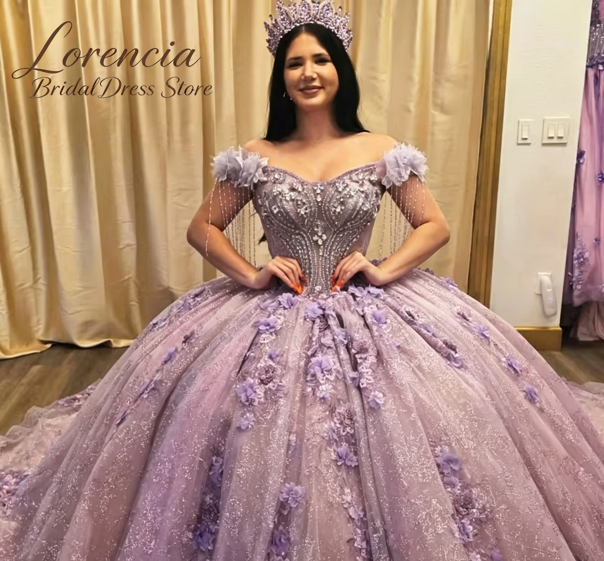Abiti da Quinceañera Personali - Applique Patch Flower recensione e prezzo