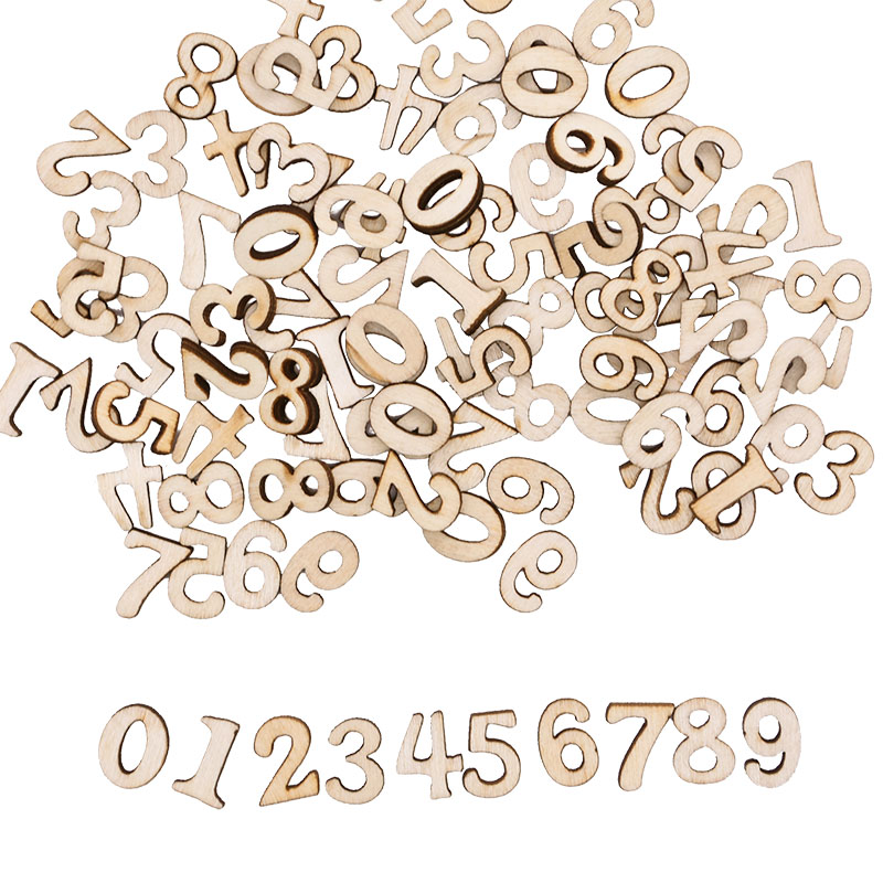 100 pz lettere alfabeto in leg - Embellish Craft recensione e prezzo