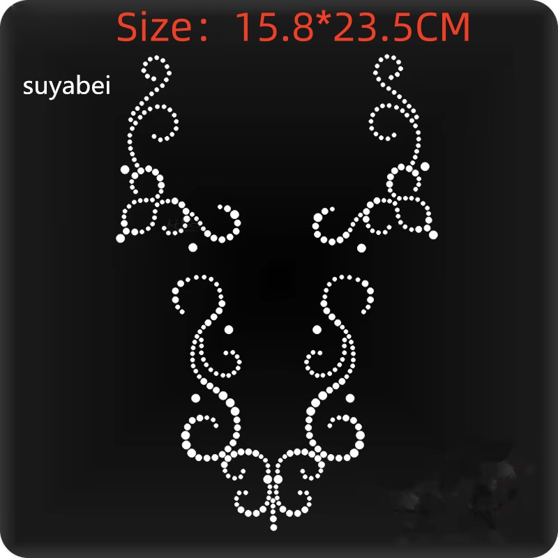 2 pz/lotto Toppe Termoadesive  - Hotfix Rhinestone Sheet recensione e prezzo