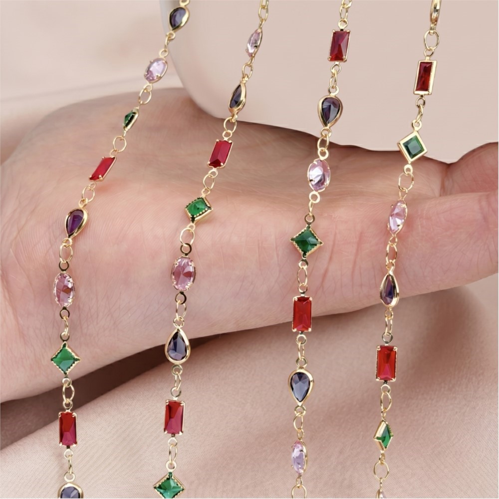Catena di 1 metro con strass r - Pearl Trim Chain recensione e prezzo