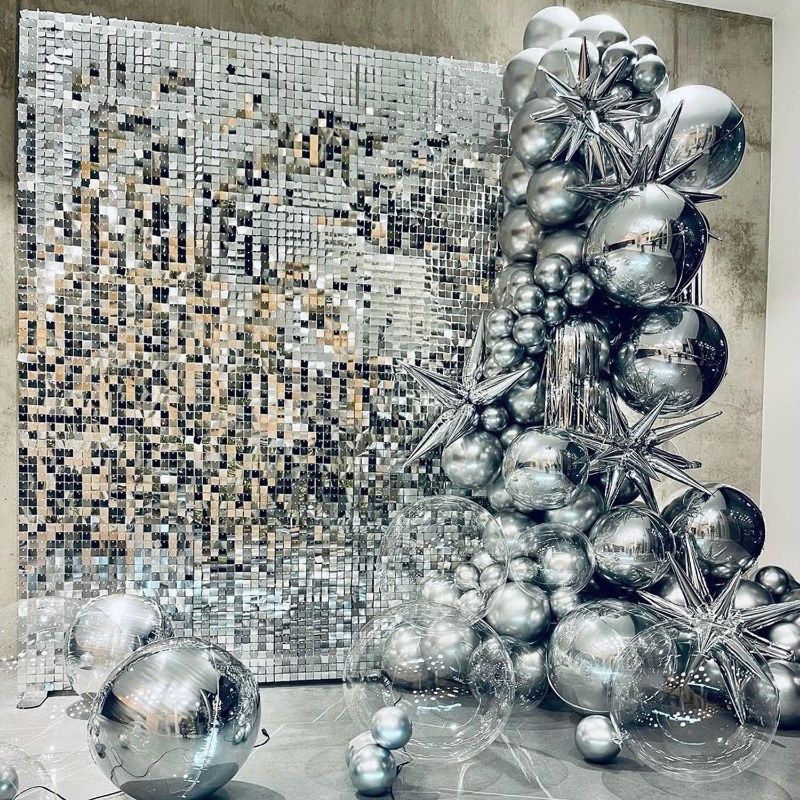 12/16/18/24 Pezzi di Pannelli  - Sequin Fabric Panel recensione e prezzo