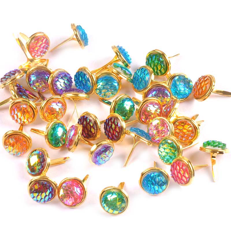 13x13mm 20 Pz Mix Squama Patte - Embellishments For Scrapbooking recensione e prezzo