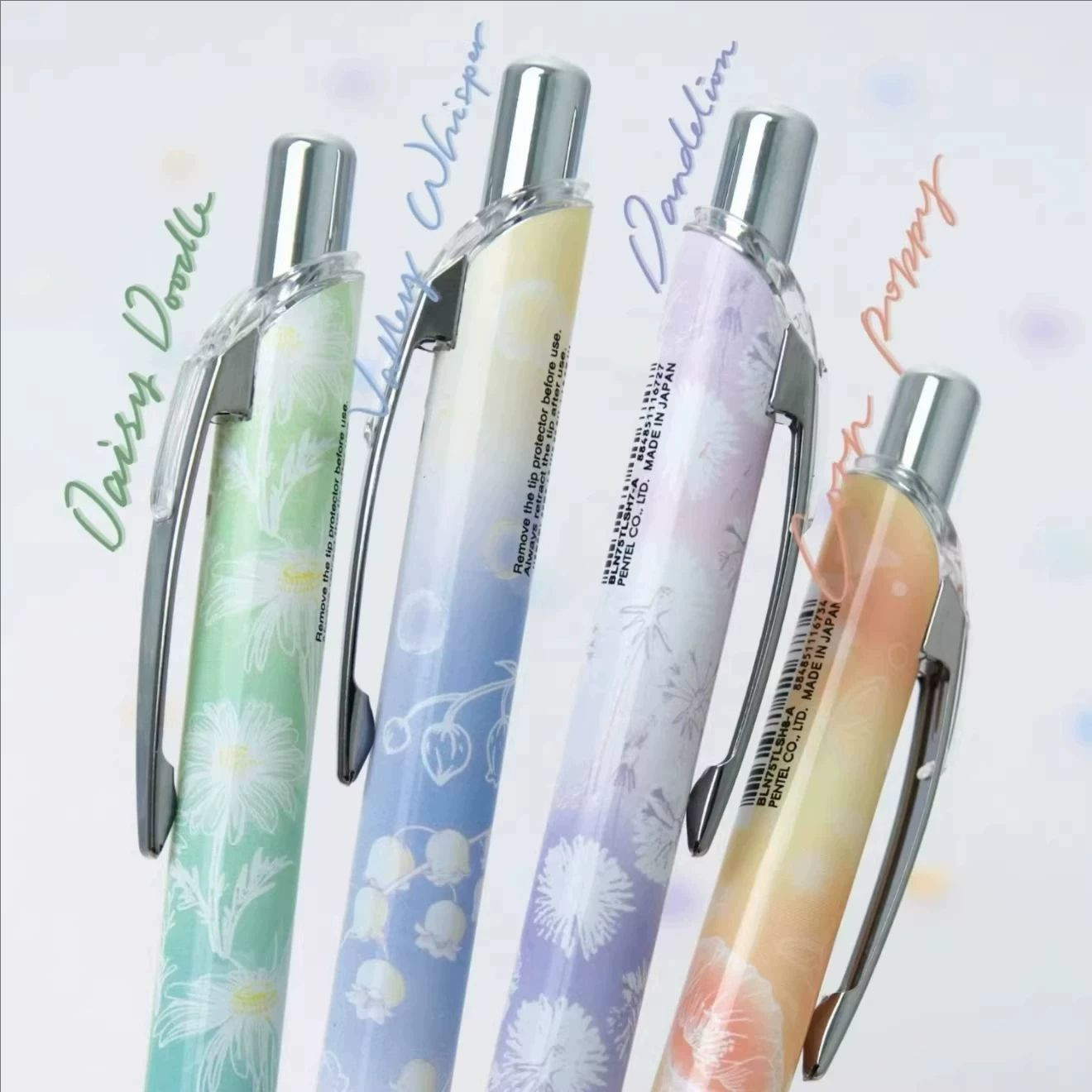 Nuova Penna Gel Pentel Flower  - Pentel Pen Energel recensione e prezzo
