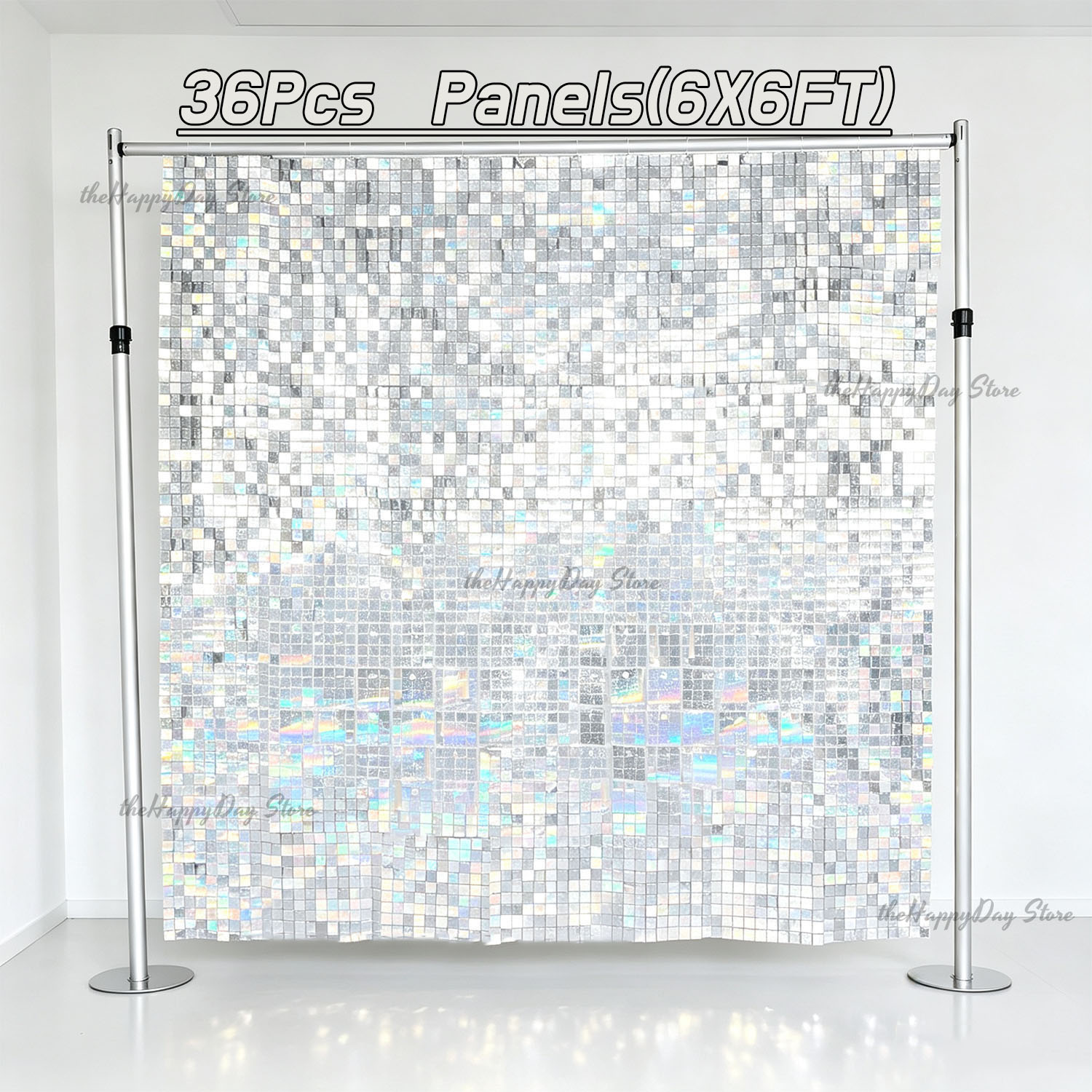 Set di 18-3 Pannelli Scintilla - Sequin Fabric Panel recensione e prezzo