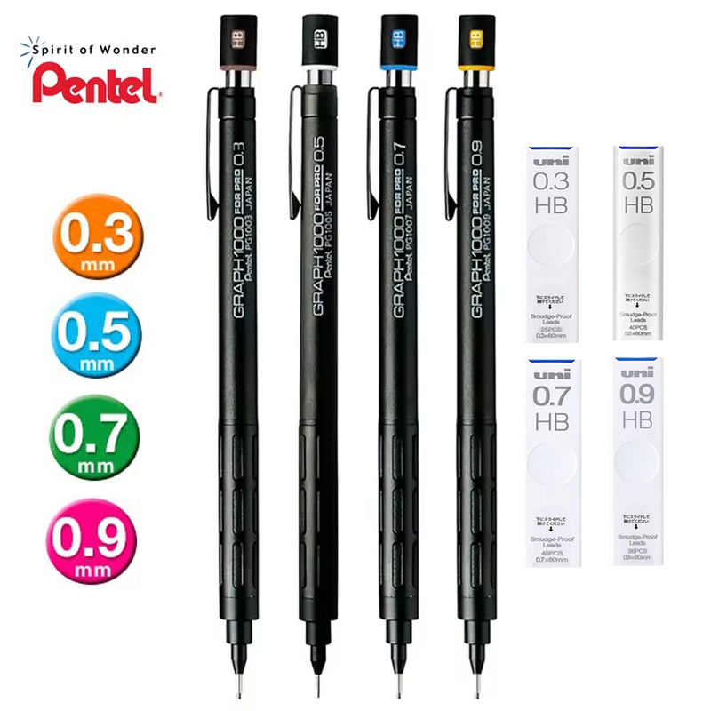 Pentel PG1000 Graph For PRO Ma - Pentel Pen Energel recensione e prezzo