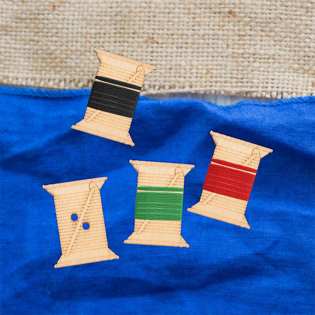 100 Pezzi Bobine in Legno per  - Embroidery Embellishments recensione e prezzo