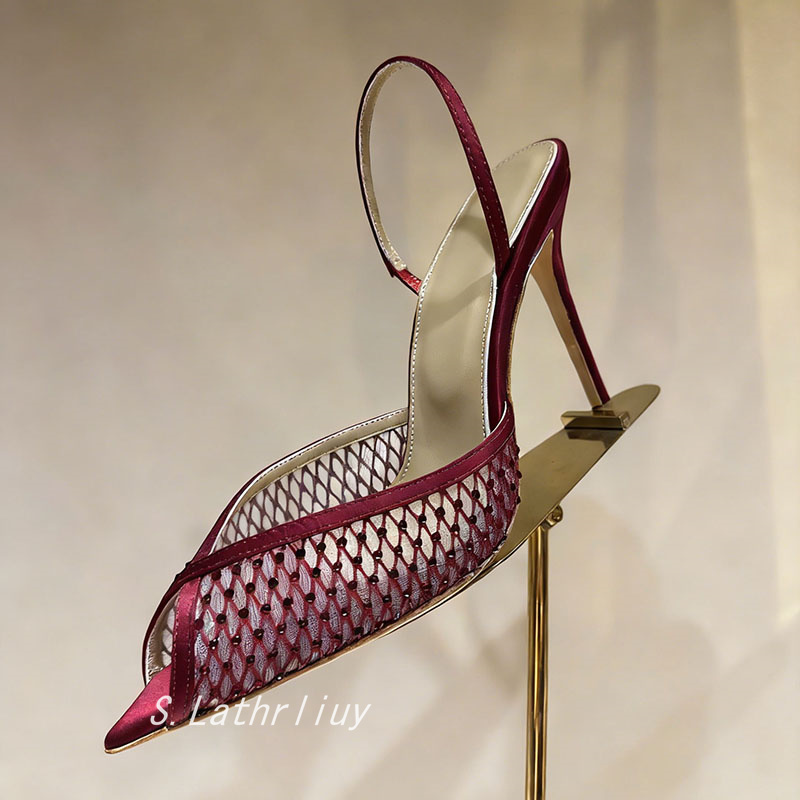 Sandali da Donna con Strass Lu - Crystal Mesh Fabric recensione e prezzo