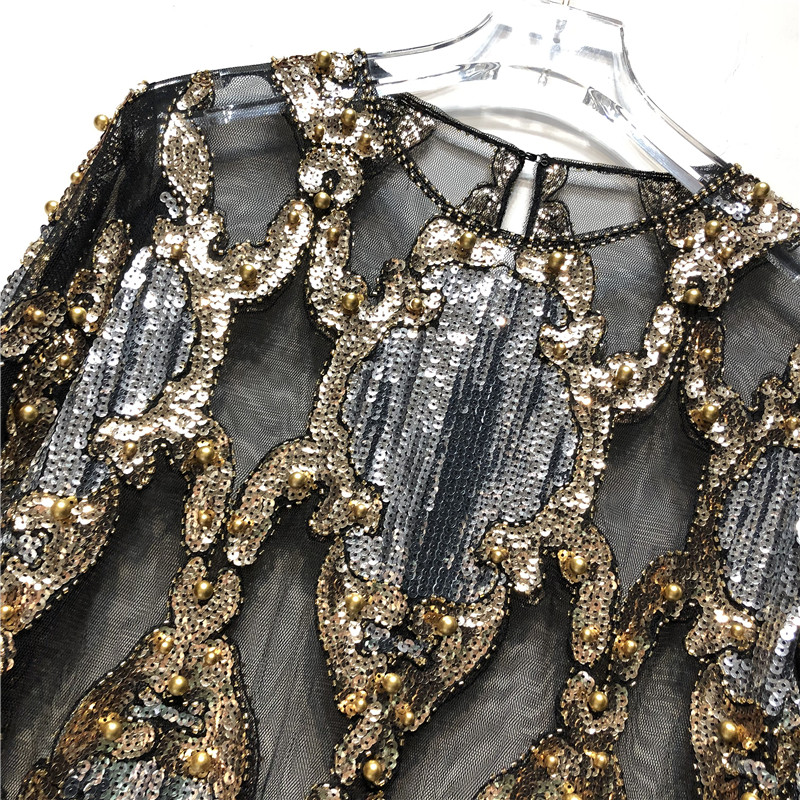 Sidaimi Donne di Lusso Paillet - Crystal Mesh Fabric recensione e prezzo