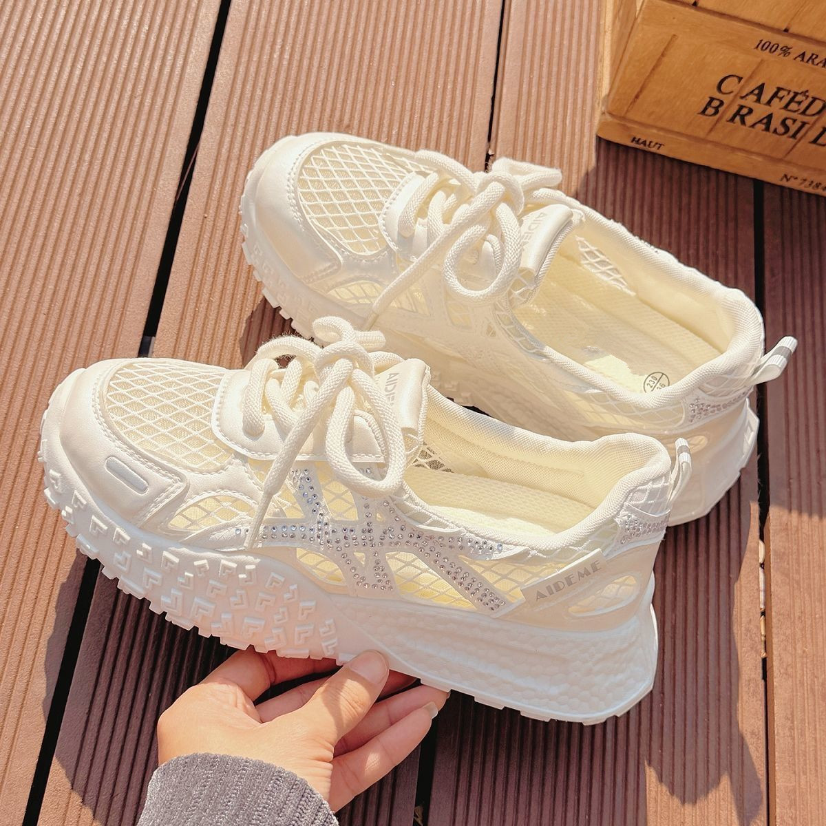 Sneakers Estive da Donna con C - Crystal Mesh Fabric recensione e prezzo