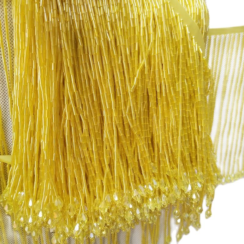 Perline di tromba larghe 6 pol - Beaded Trim Fringe recensione e prezzo