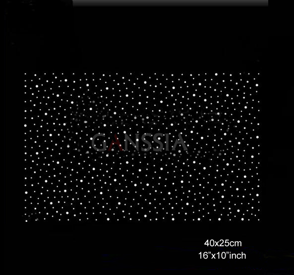 4 pz/lotto (40x25 cm) Stelle A - Hotfix Rhinestone Sheet recensione e prezzo