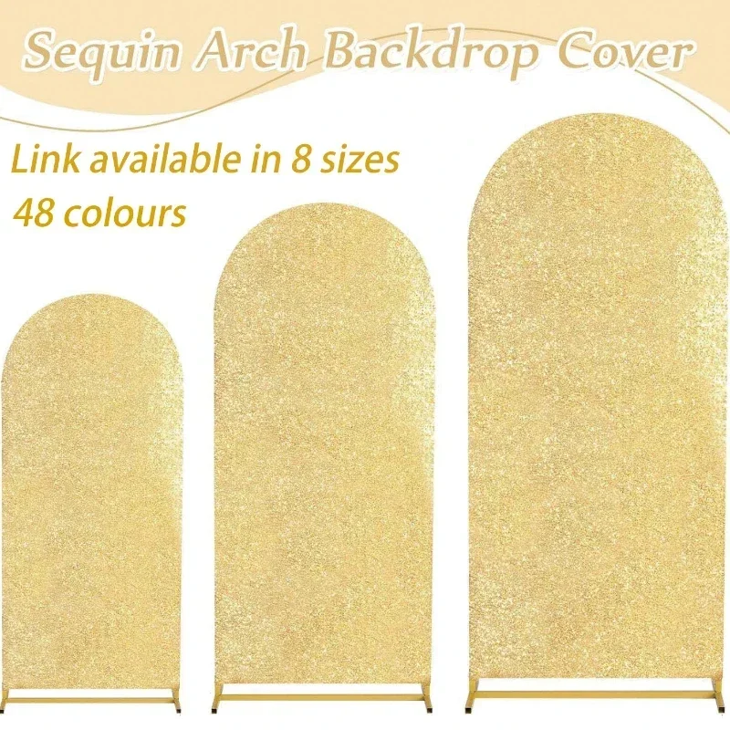 48 colori 8 dimensioni arco di - Sequin Fabric Panel recensione e prezzo